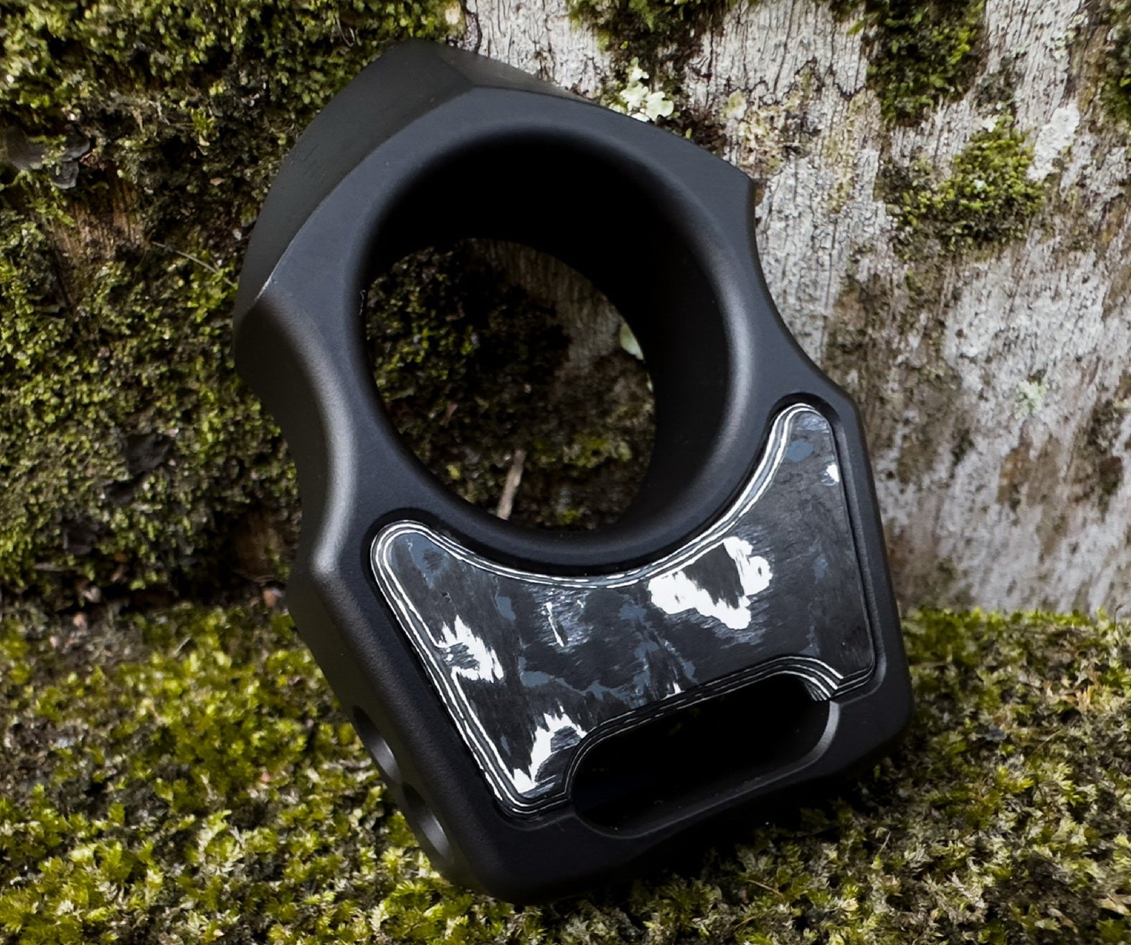 White Storm Fat Carbon for Customization Single Finger Knuck 2