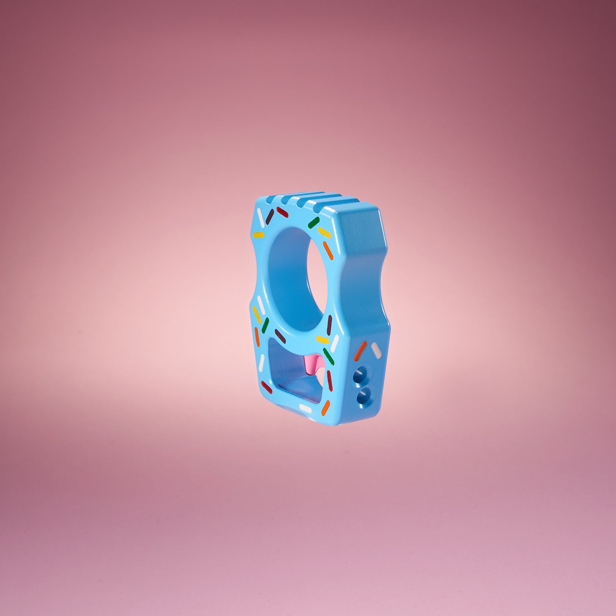 Donut Knuck Swampy Whale Titanium Blue Raspberry Cerakote