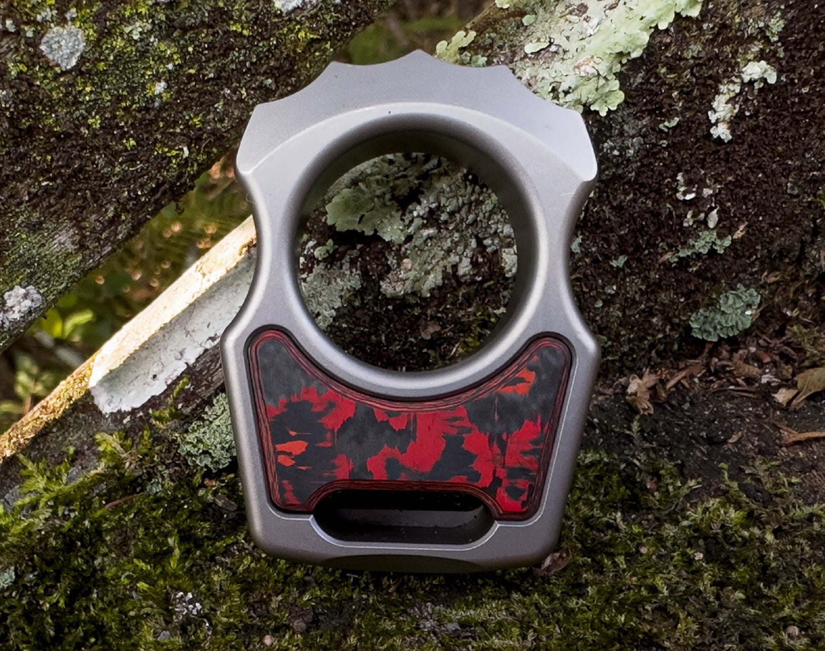 Lava Flow Fat Carbon Inlay for Personalization Knuckle Bottle Opener 6